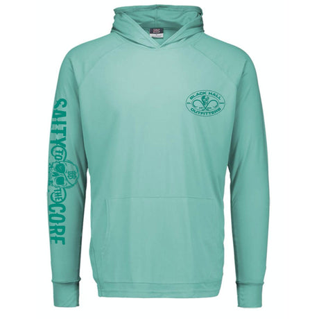 BHO "Salty to the Core" Original Skull SolarUV Long Sleeve Hoodie