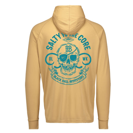 BHO "Salty to the Core" Original Skull SolarUV Long Sleeve Hoodie