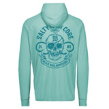 BHO "Salty to the Core" Original Skull SolarUV Long Sleeve Hoodie