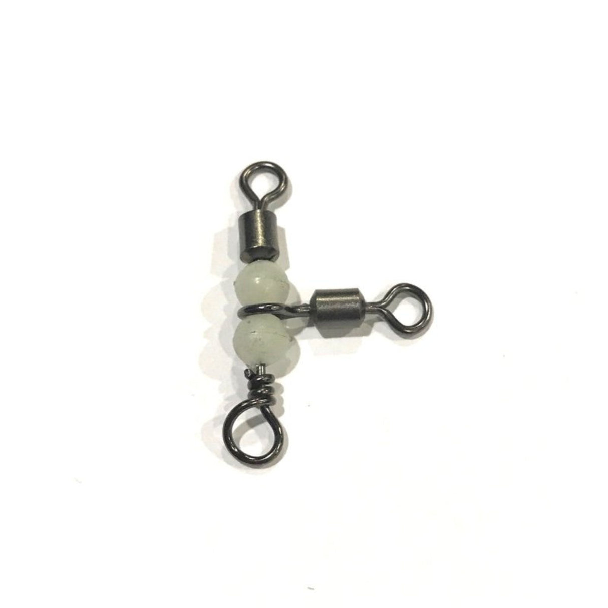 Tsunami Rolling T-Swivels with Glow Bead
