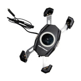 Yak-Power 12 Volt Wireless Fast Charger (15W) with 360 Degree Adjustable Gooseneck Action Mount