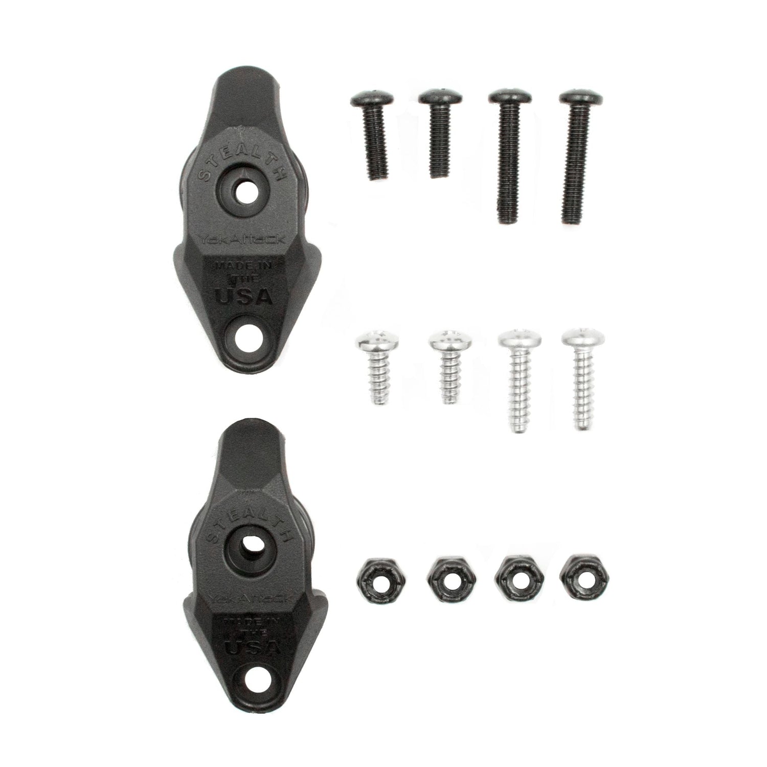 YakAttack Stealth Pulley for AMS-1003 and AMS-1004, Hardware Included, 2 Pack