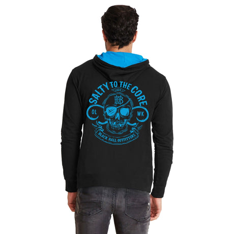 BHO "Salty to the Core" Original Skull Lightweight Hoodie
