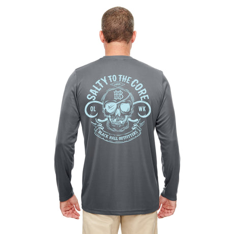 BHO "Salty to the Core" Original Skull SolarUV Long Sleeve Shirt