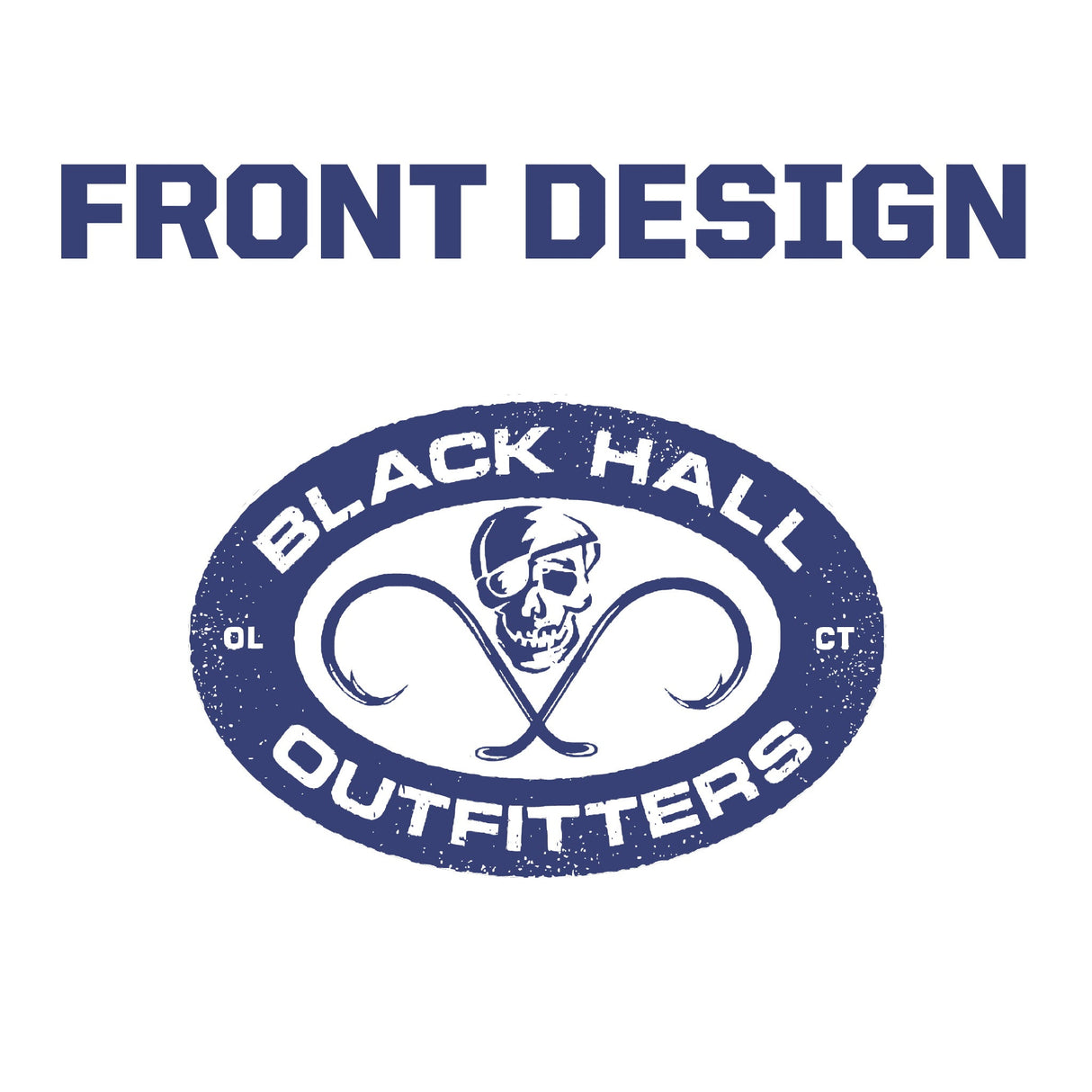 BHO "Salty to the Core" Original Skull Lightweight Hoodie