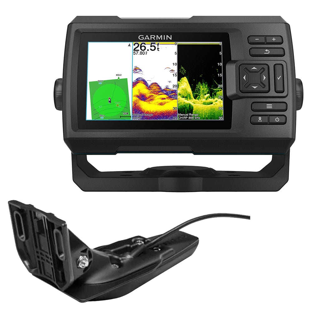 Garmin Striker Vivid 5cv 5in Fishfinder GPS Track Plotter With GT20 Transducer