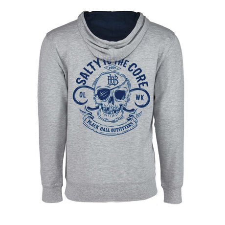 BHO "Salty to the Core" Original Skull Lightweight Hoodie