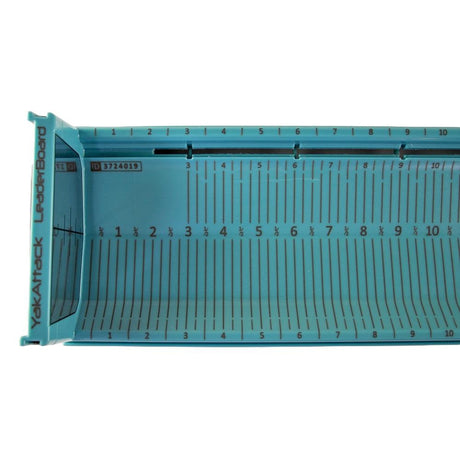 YakAttack LeaderBoard - 28" Fish Measuring Board with Built-In Identifier Holders and Cull Tabs