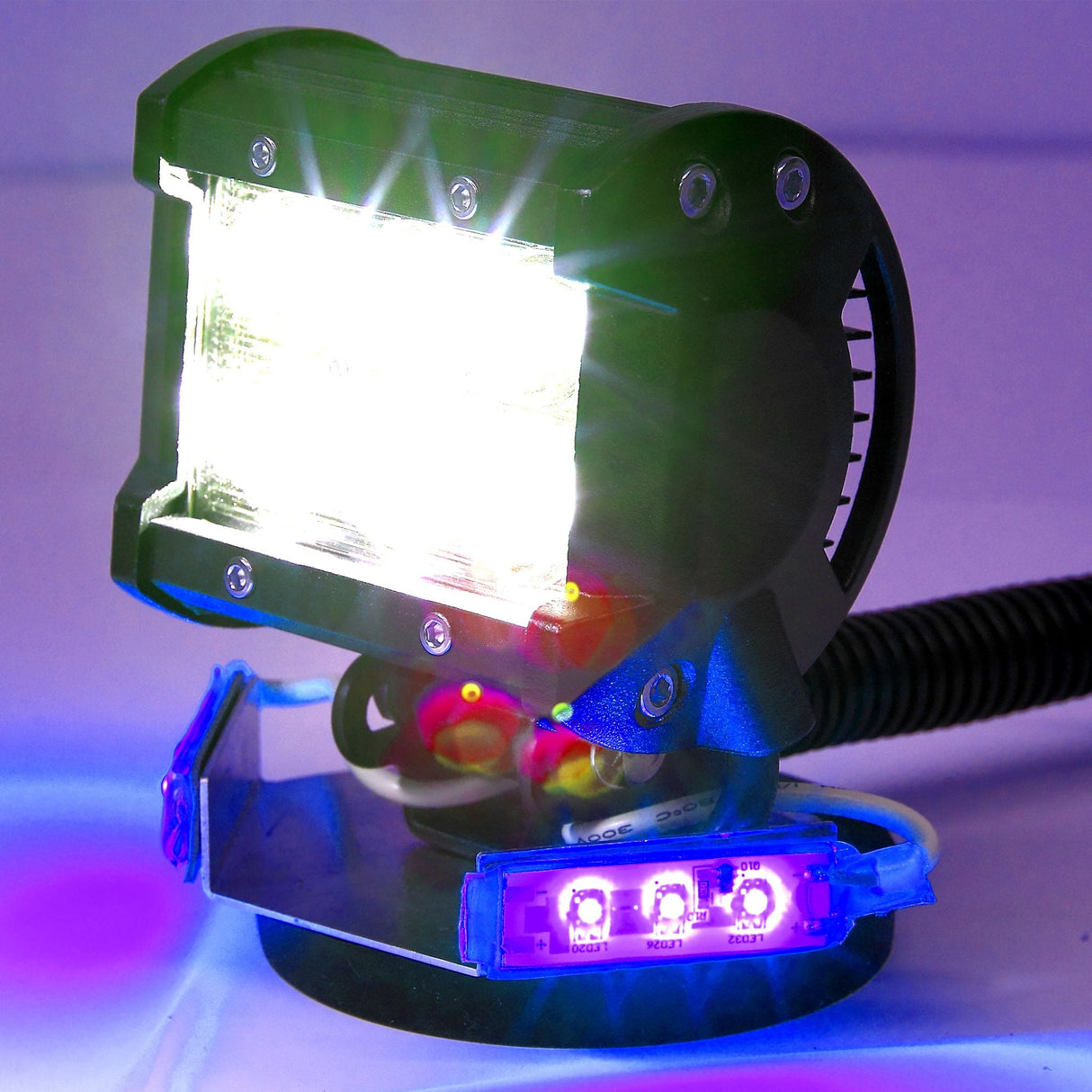 Yak Lights DR-1280 Kayak Spotlight with Navigation Marker Lights