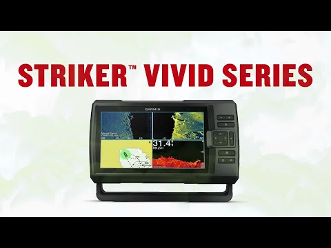 Garmin Striker Vivid 5cv 5in Fishfinder GPS Track Plotter With GT20 Transducer