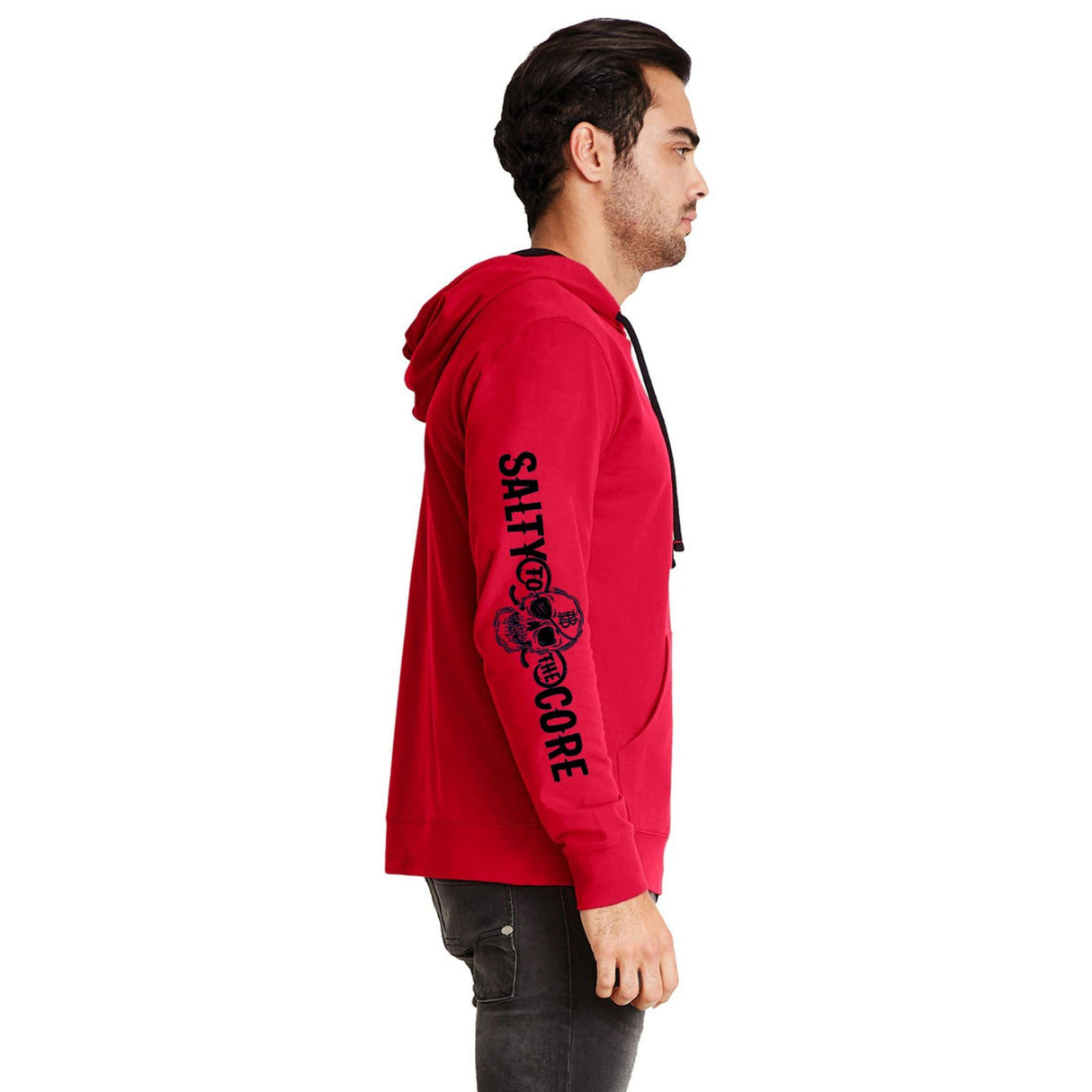 BHO "Salty to the Core" Original Skull Lightweight Hoodie