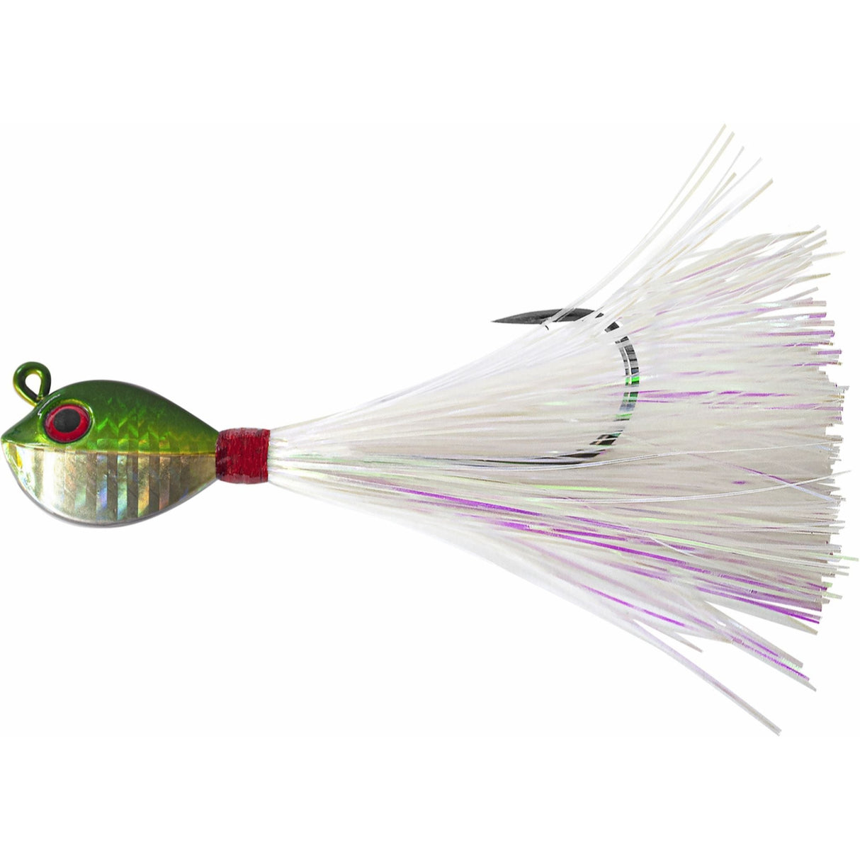 Tsunami Fluke Mania Jig with Mylar Flash Dressing