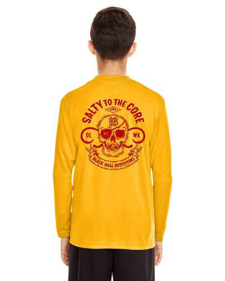 BHO "Salty to the Core" Original Skull SolarUV Long Sleeve Shirt