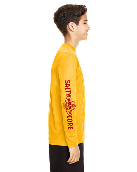 BHO "Salty to the Core" Original Skull SolarUV Long Sleeve Shirt