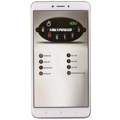 Yak-Power YP-RP8R 8 Circuit Bluetooth Enabled Switching System