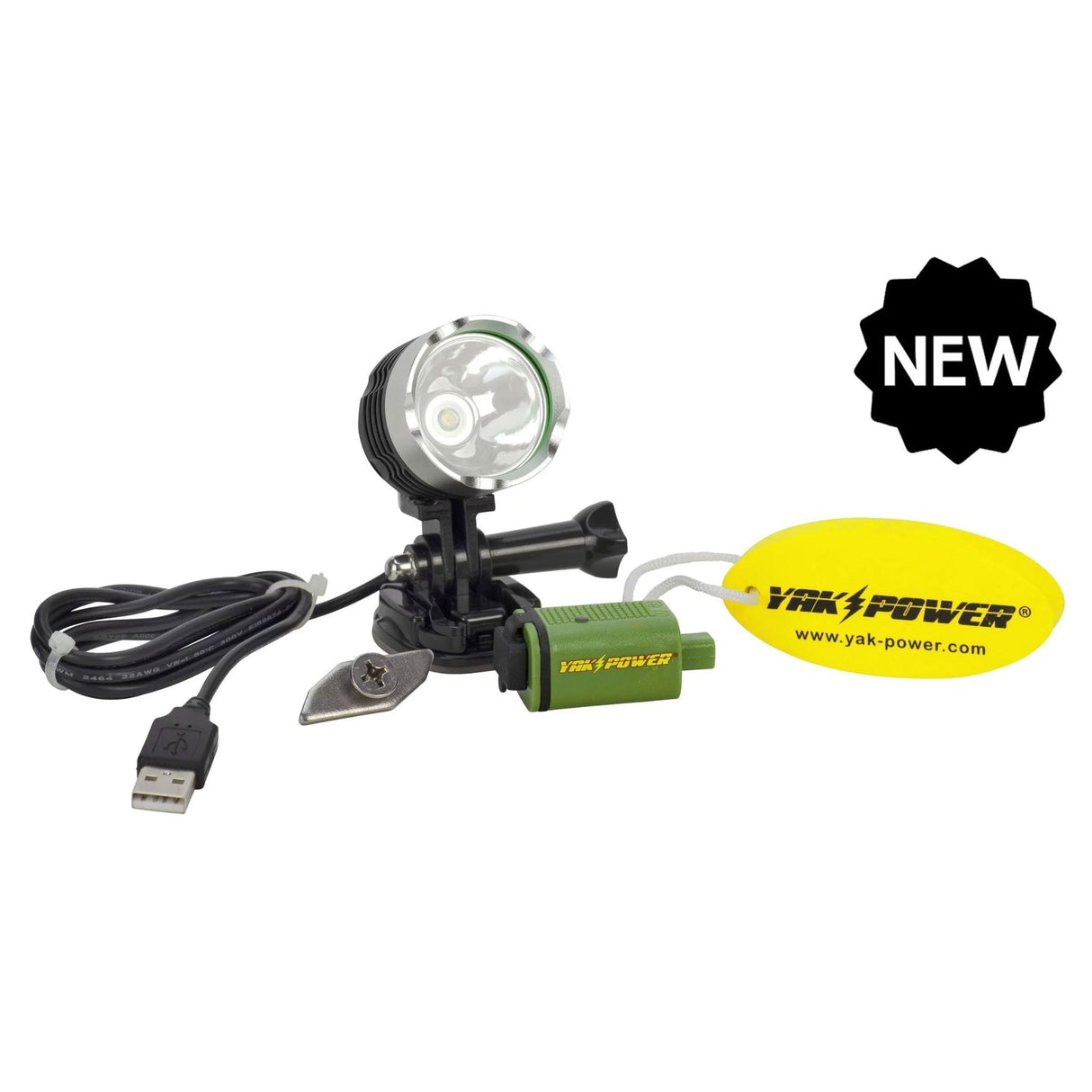 Yak-Power USB Spot and Safety Light